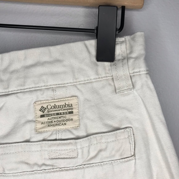 Columbia 100% Cotton Outdoor Hiking Shorts 10 - Picture 5 of 7